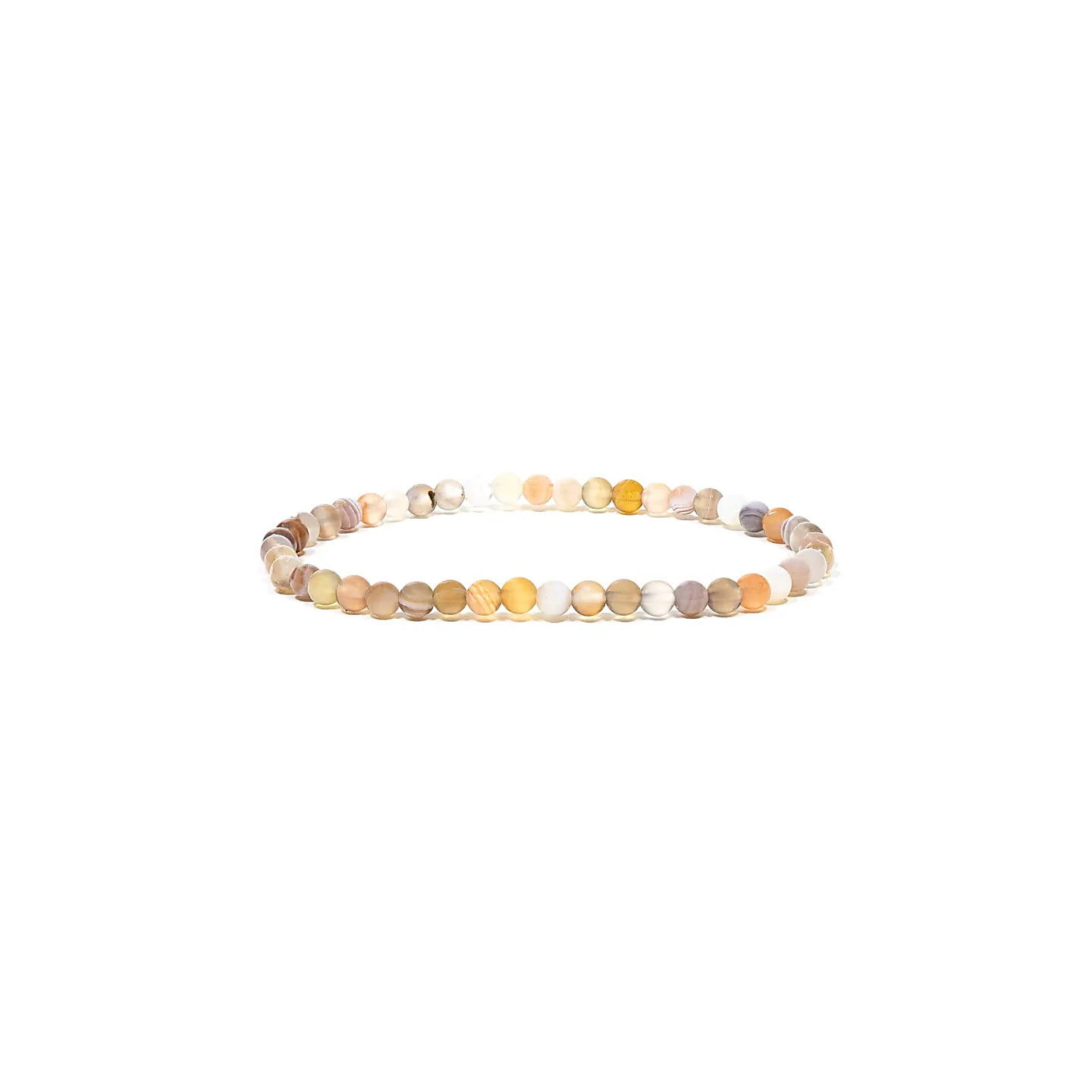 Bracelet élastique en Agate | Pieralune