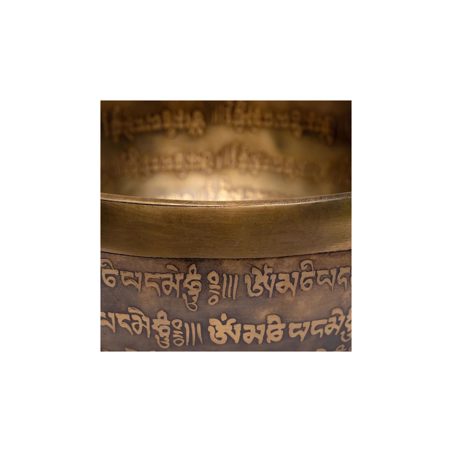 Bol chant. Tibet gravé main | Pieralune