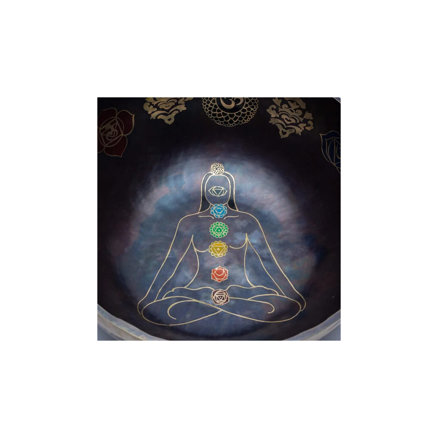 Bol chantant 7 Chakra coloré | Pieralune