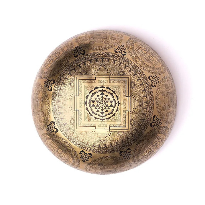 Bol chantant gravé au laser Tara Verte | Pieralune