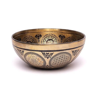 Bol chantant gravé au laser Ganesha | Pieralune