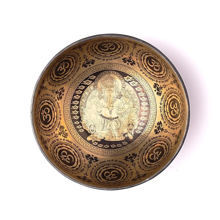 Bol chantant gravé au laser Ganesha | Pieralune