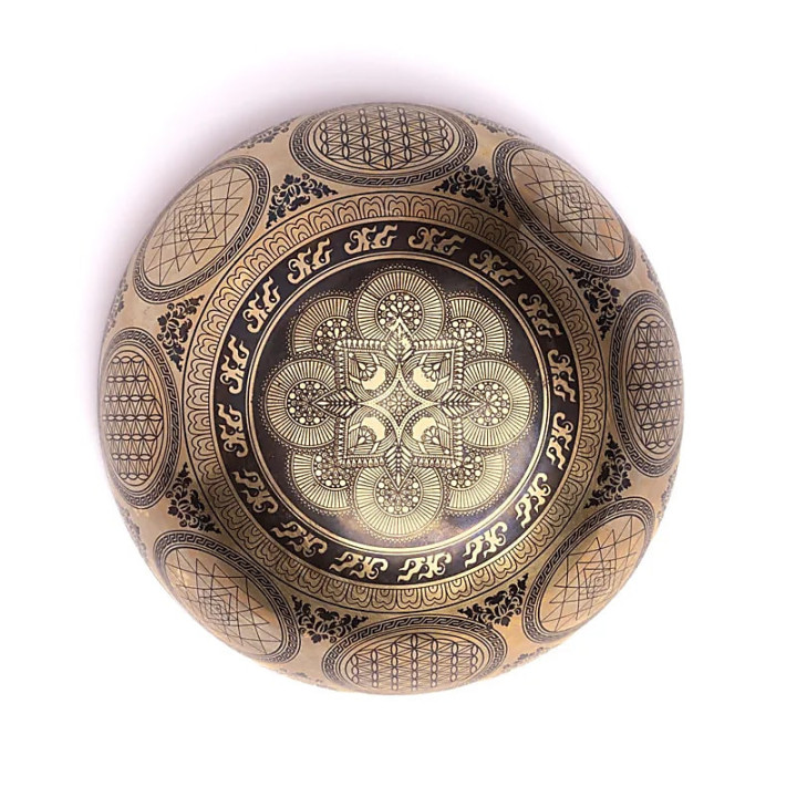 Bol chantant gravé au laser Ganesha | Pieralune