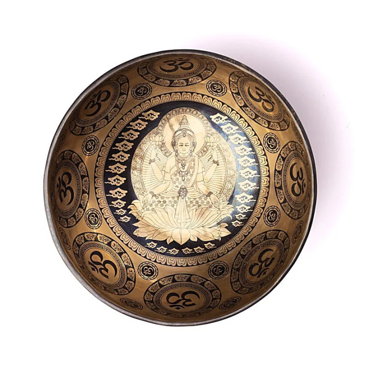 Bol chantant gravé au laser Lakshmi | Pieralune