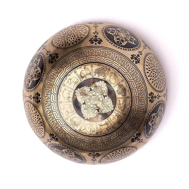 Bol chantant gravé au laser Arbre de Vie | Pieralune