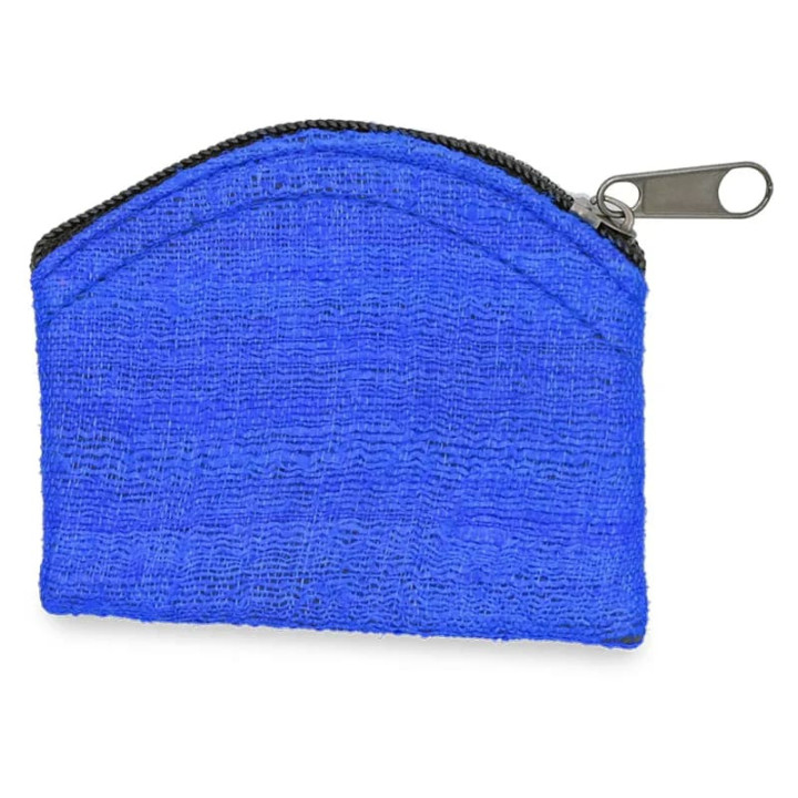 Pochettes soie sauvage zippées couleurs variées | Pieralune