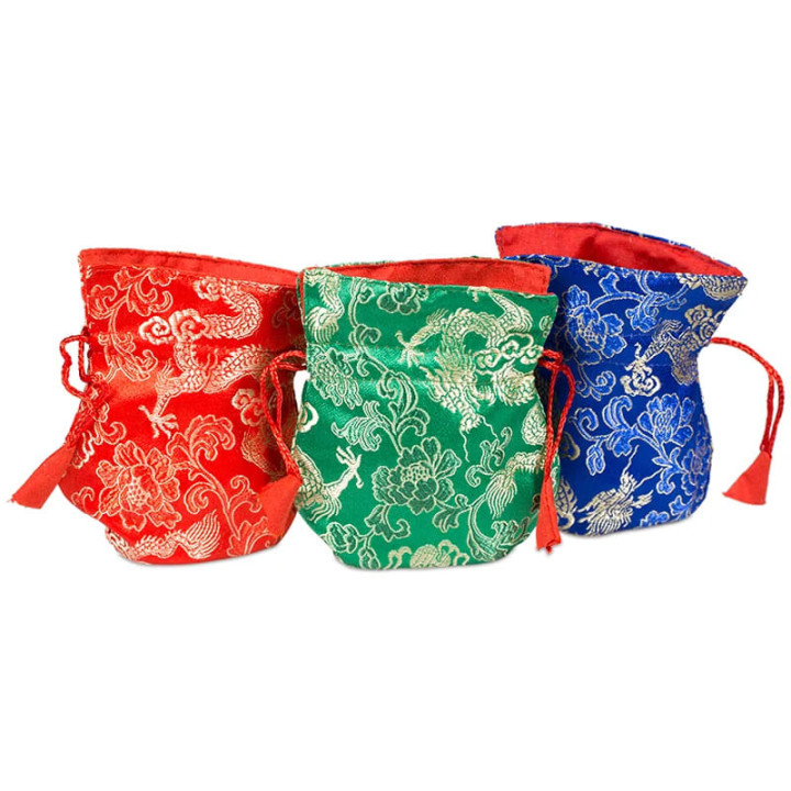 Bourses à mala Brocart assorties | Pieralune