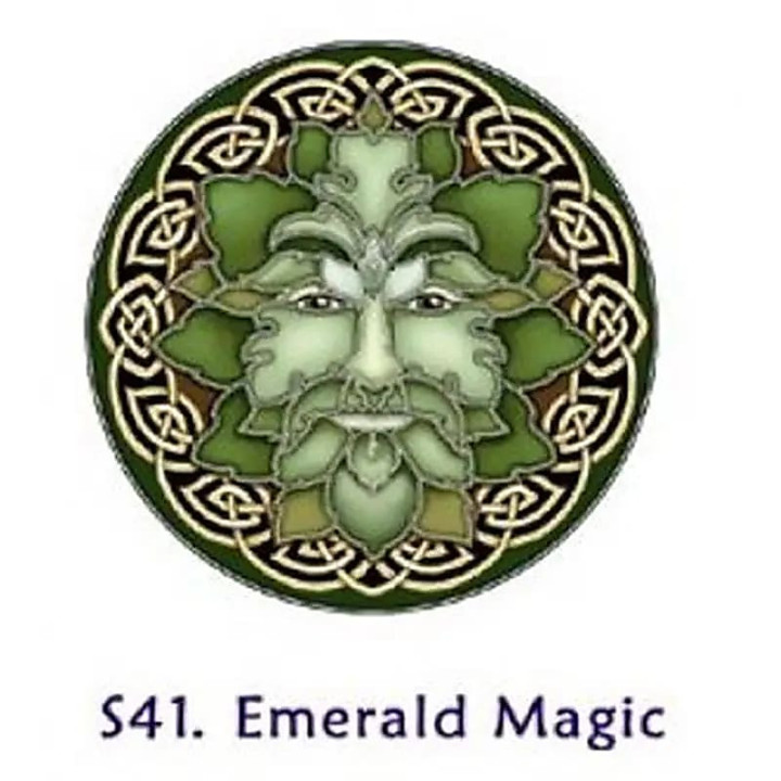 Adhésif verre/fenêtre émeraude magique | Pieralune