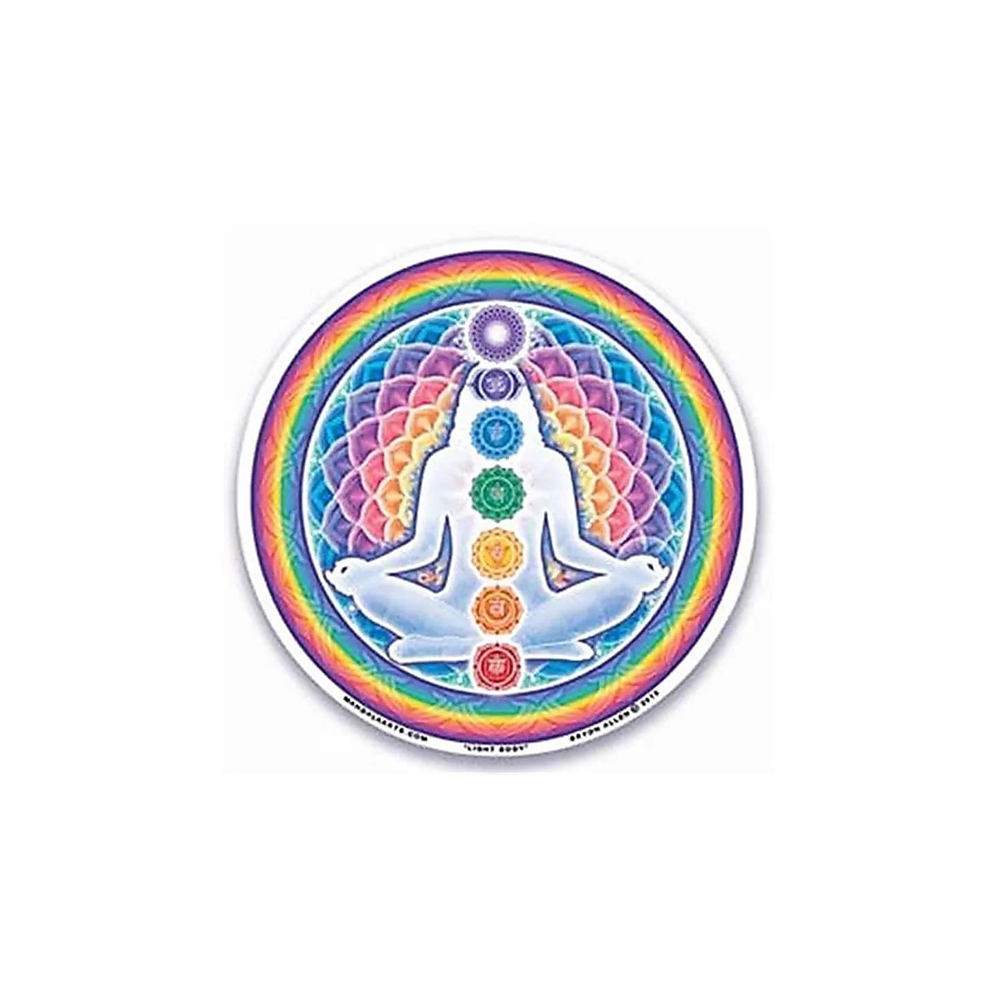 Adhésif verre/fenêtre Corps de Lumière | Pieralune