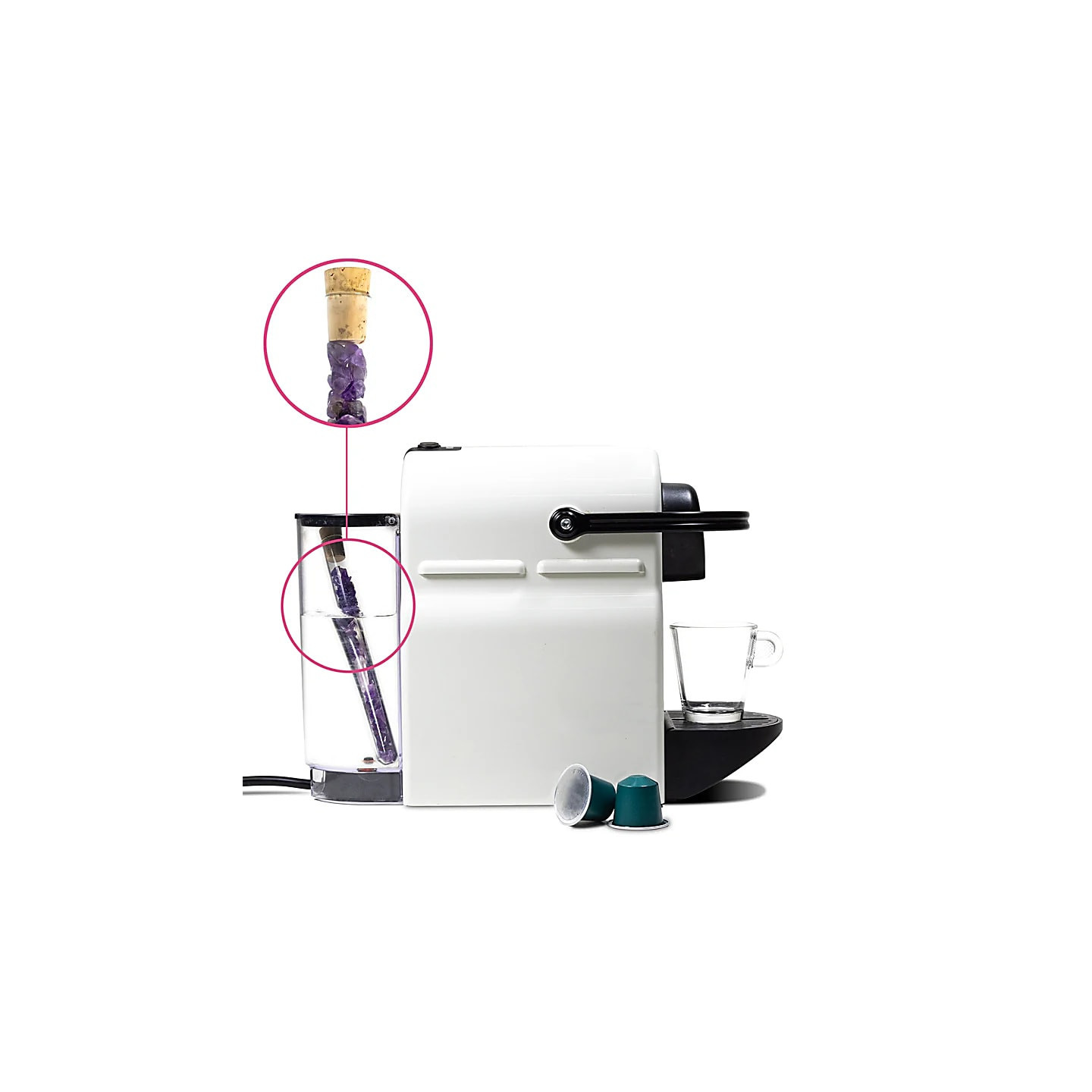 Bâton de gemme purifiant l'eau Espresso | Pieralune