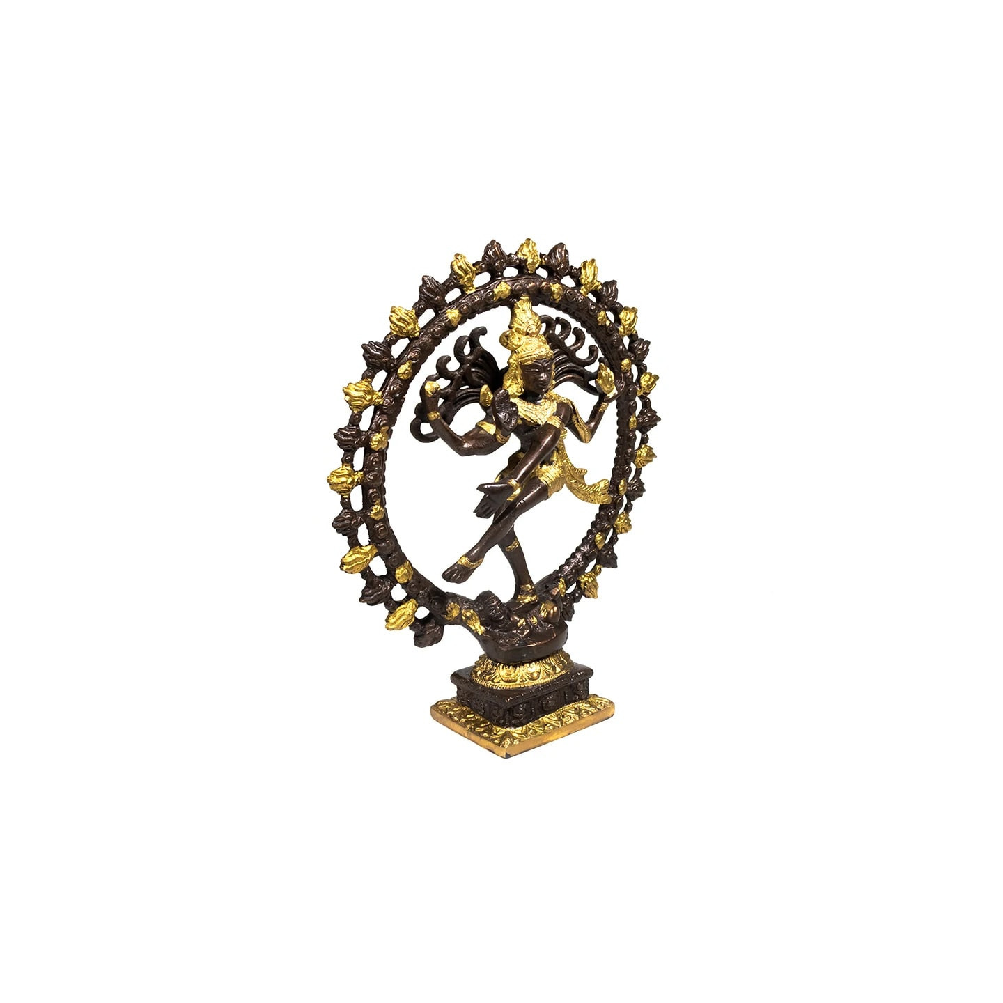 Shiva Nataraj laiton bicolore plus grand | Pieralune