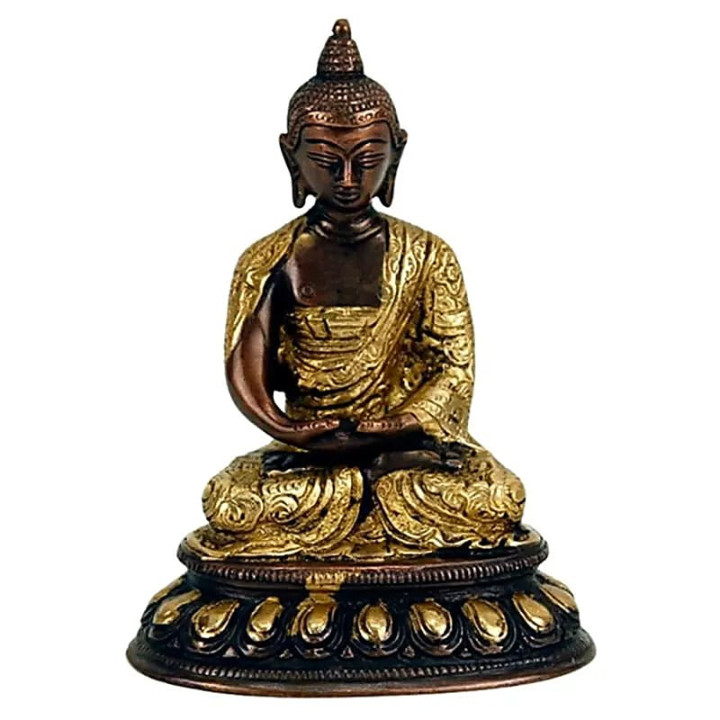 Bouddha Amithaba statue bicolore | Pieralune