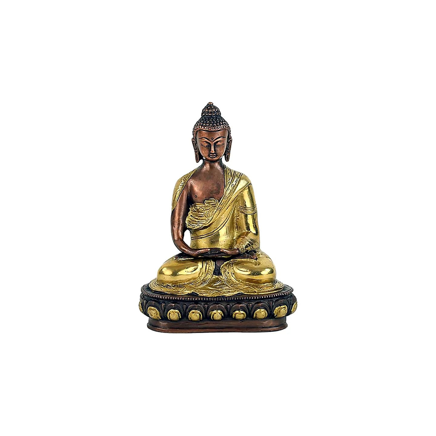 Bouddha Amithaba statue bicolore | Pieralune