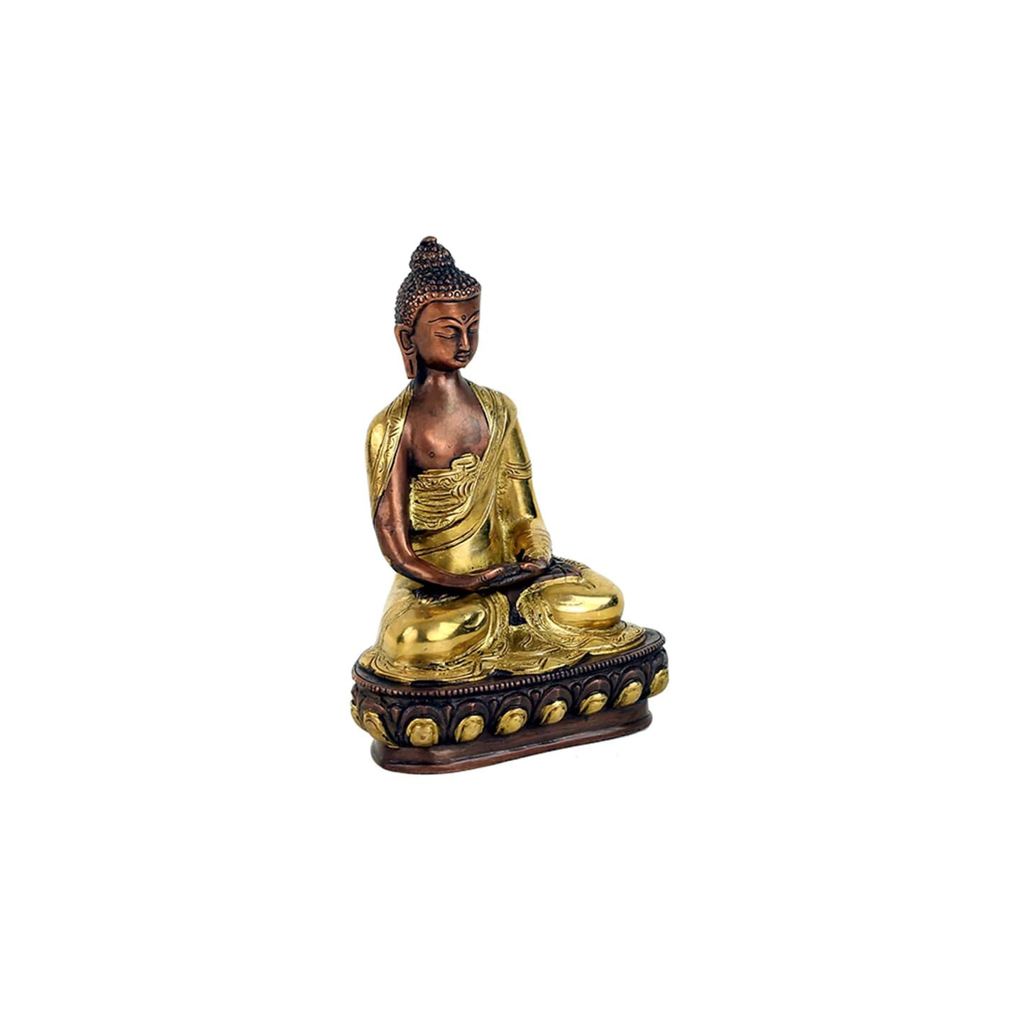 Bouddha Amithaba statue bicolore | Pieralune