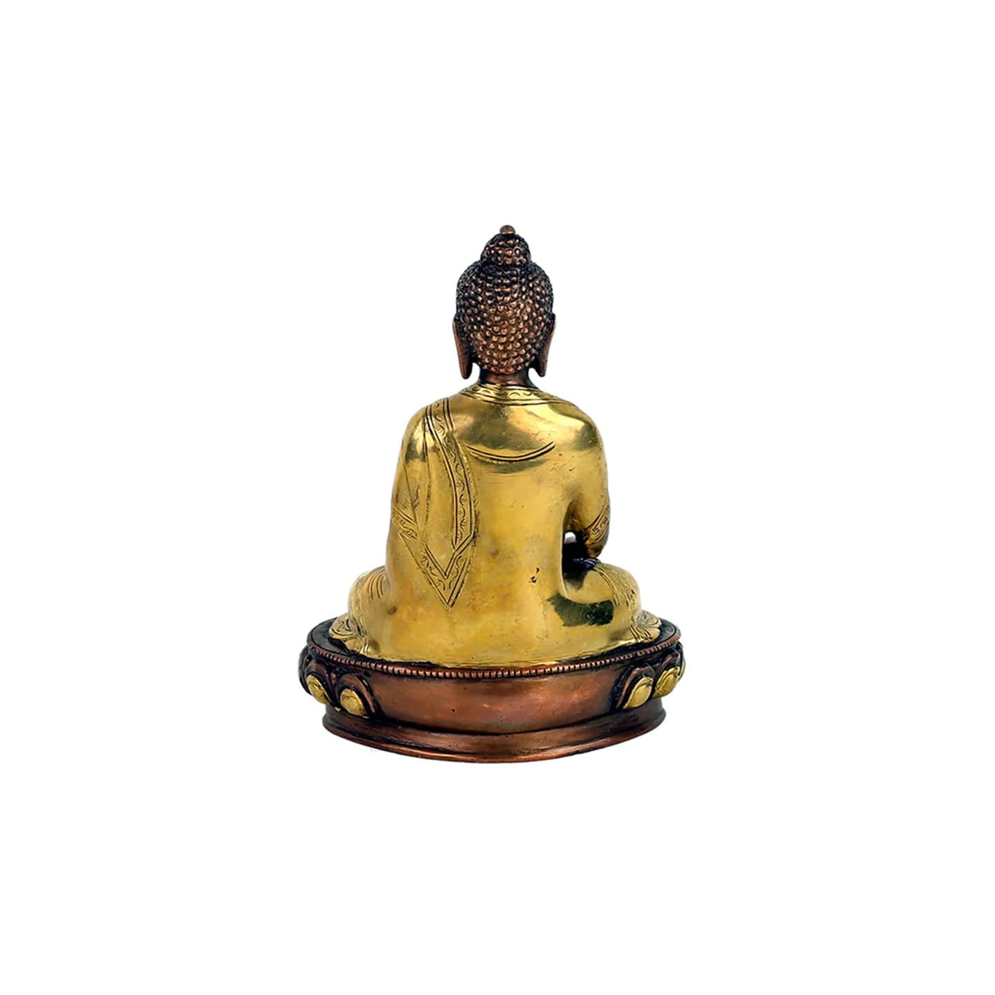 Bouddha Amithaba statue bicolore | Pieralune