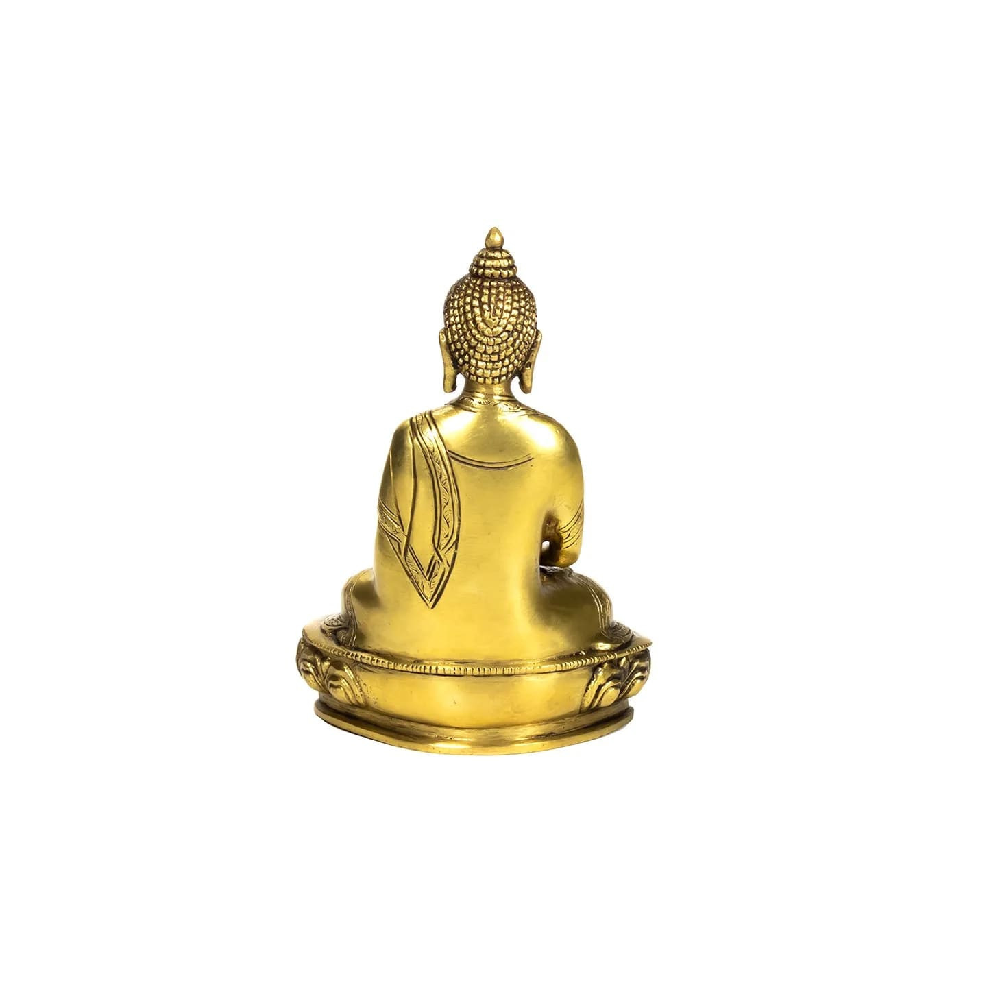 Bouddha Amithaba statue monochrome | Pieralune