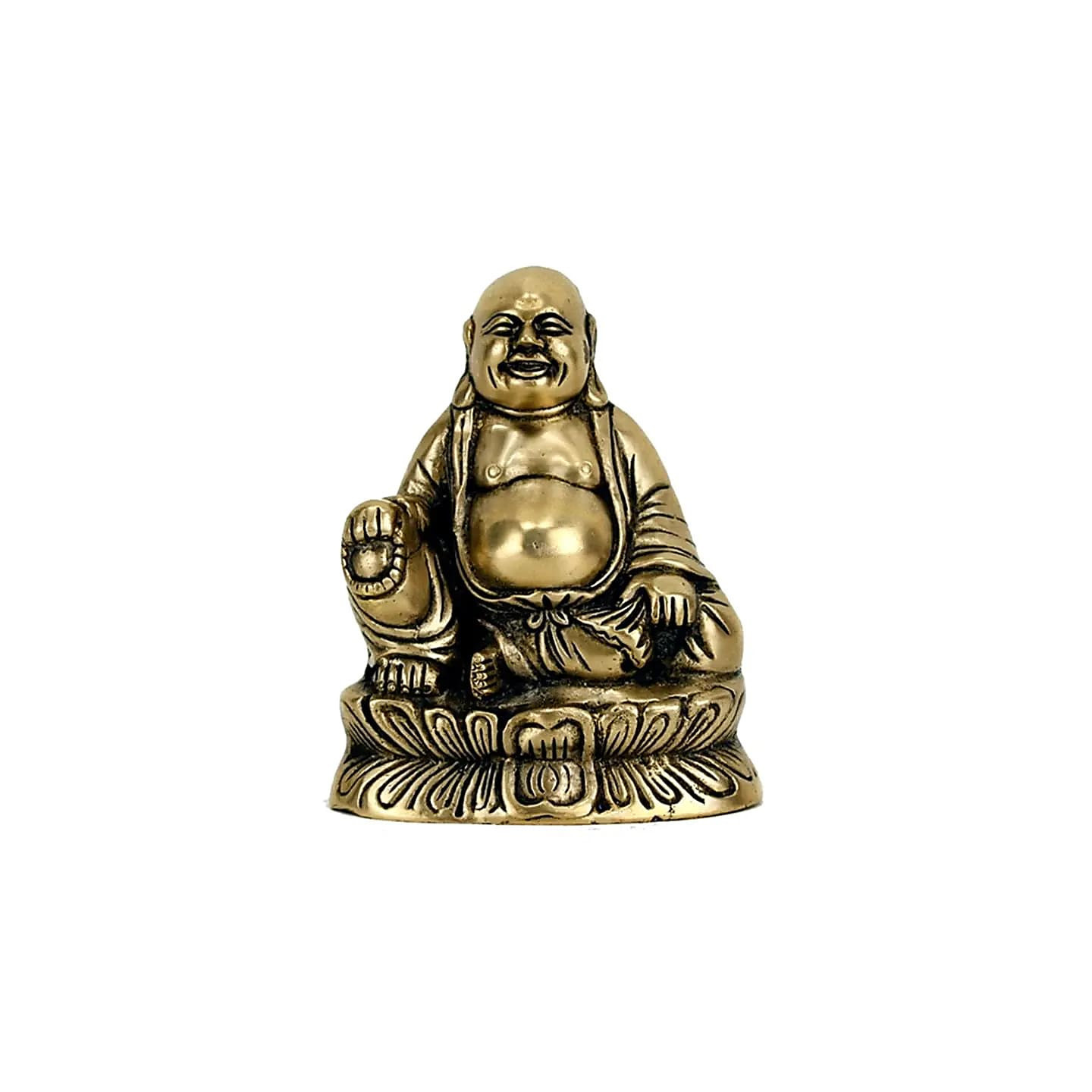Bouddha Maitreya souriant statue | Pieralune