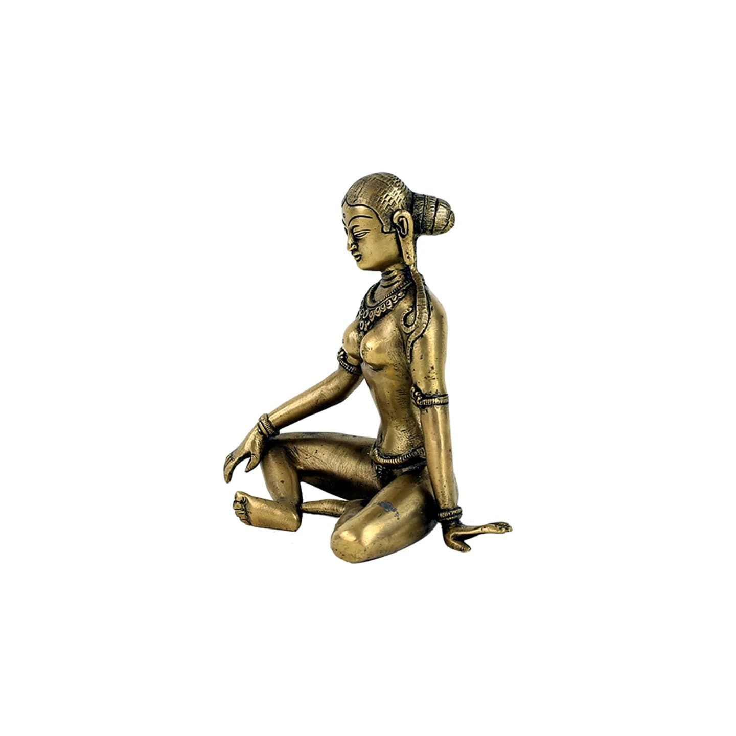 Statue de Parvati monochrome | Pieralune