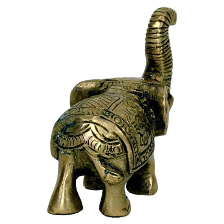 Mini statuette Eléphant laiton | Pieralune