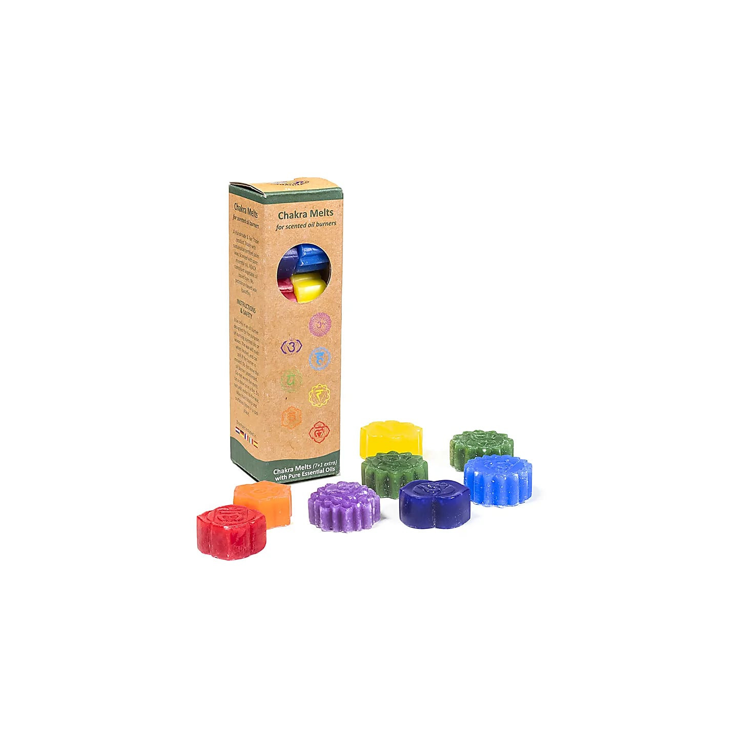 Cire parfumée Chakra pour brûle encens