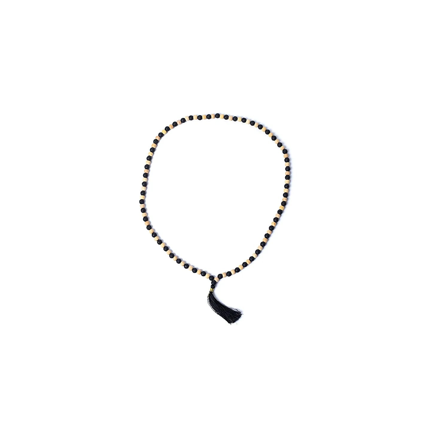 Mala tulsi/ pierre de lave en pochette | Pieralune