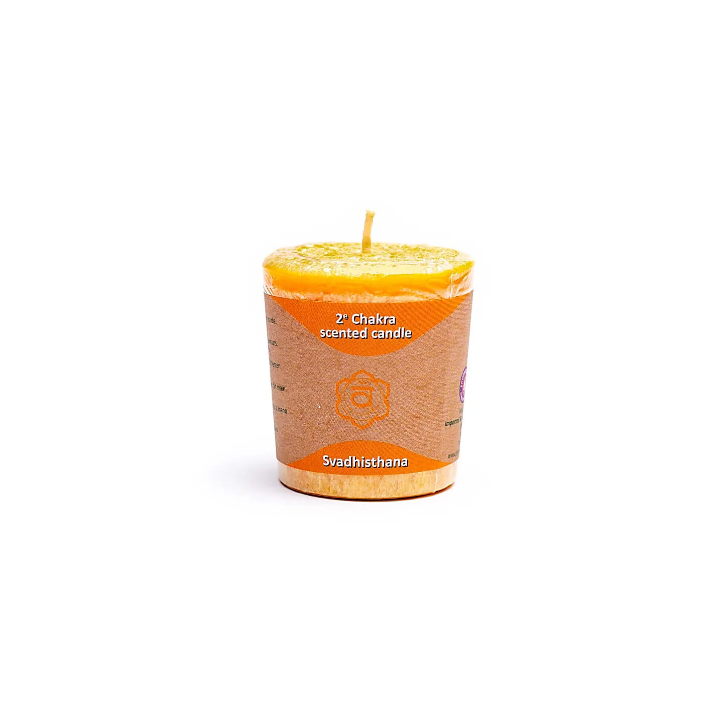 Bougie Votive parfumée 2°chakra