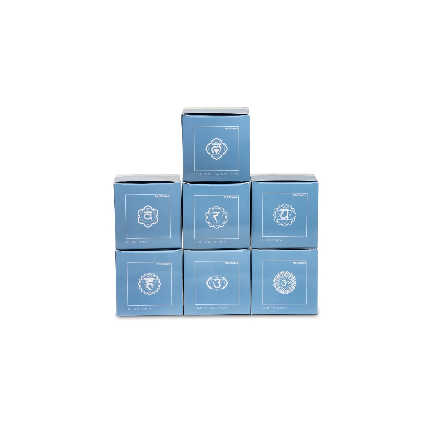 Lot de 7 bougies votives Archange parfumées