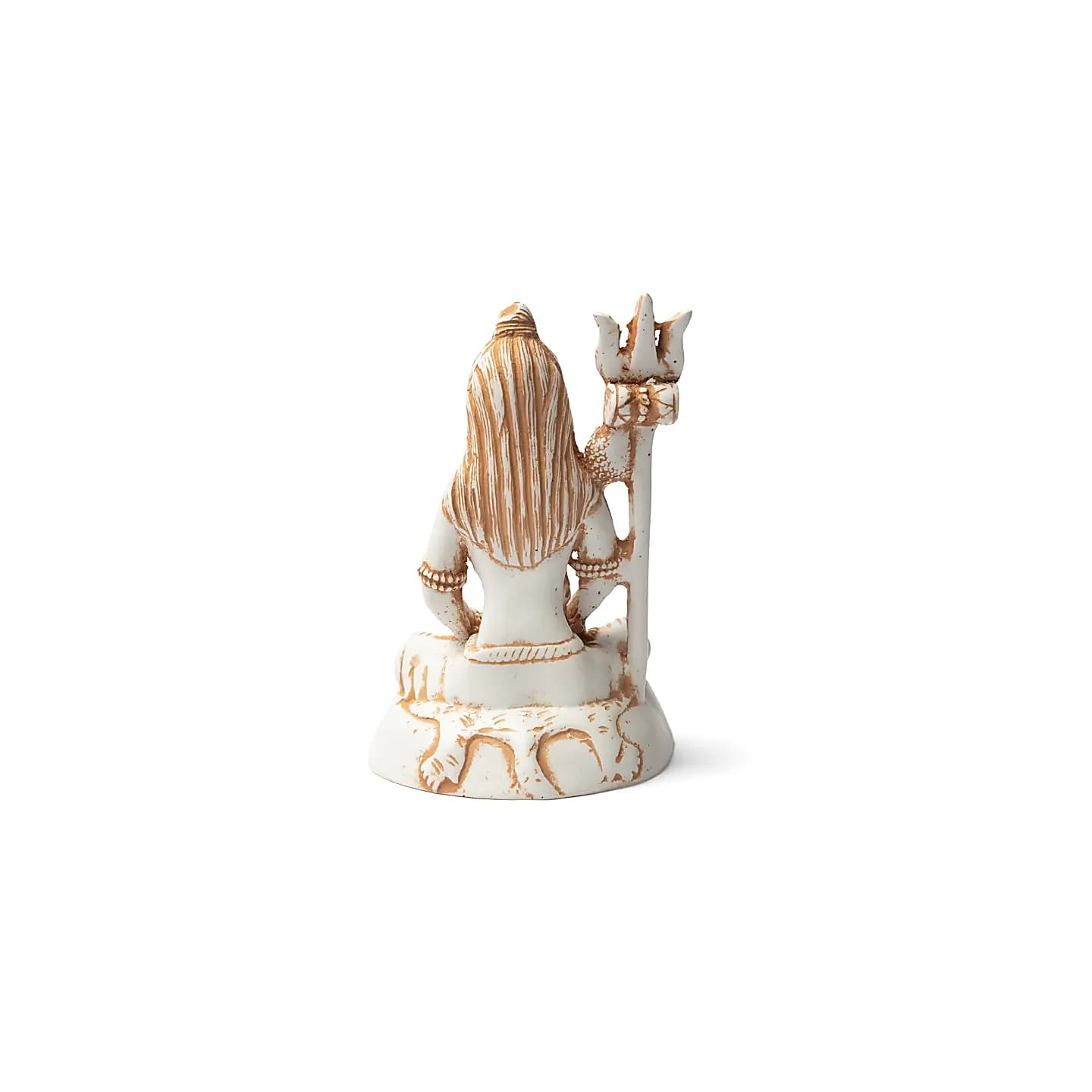 Statue Shiva couleur ivoire