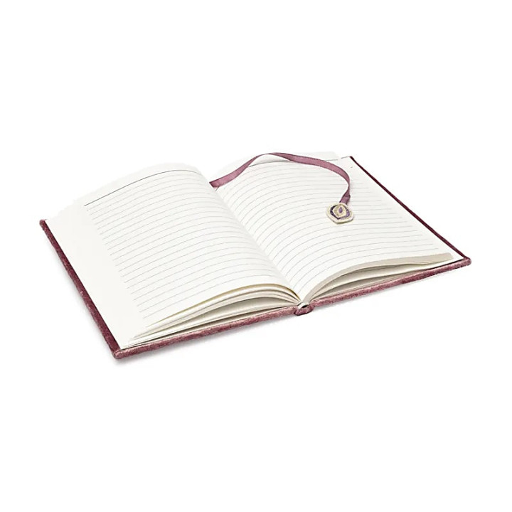 Carnet de notes velours lilas avec Mandala