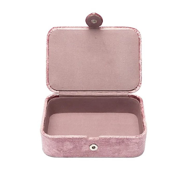 Coffret à bijoux / tarot velours lilas avec Mandala