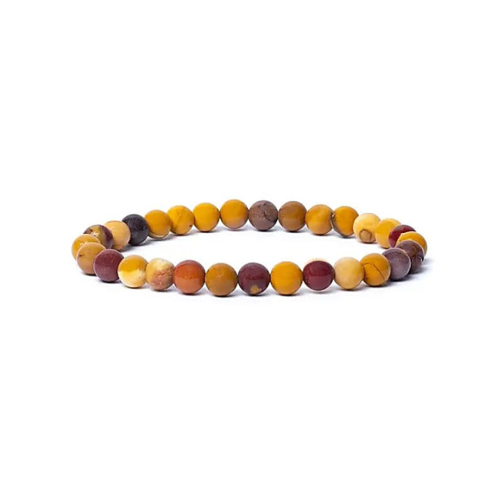 Bracelet élastique mookaite qualité AA | Pieralune