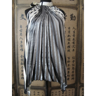 Striped dress Silver