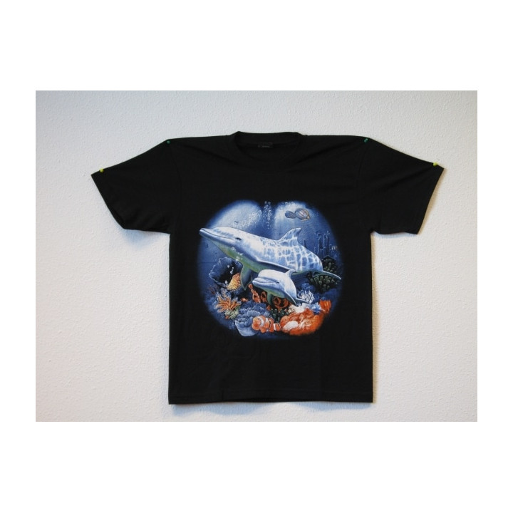 T-shirt 2 dolphins (Size L)