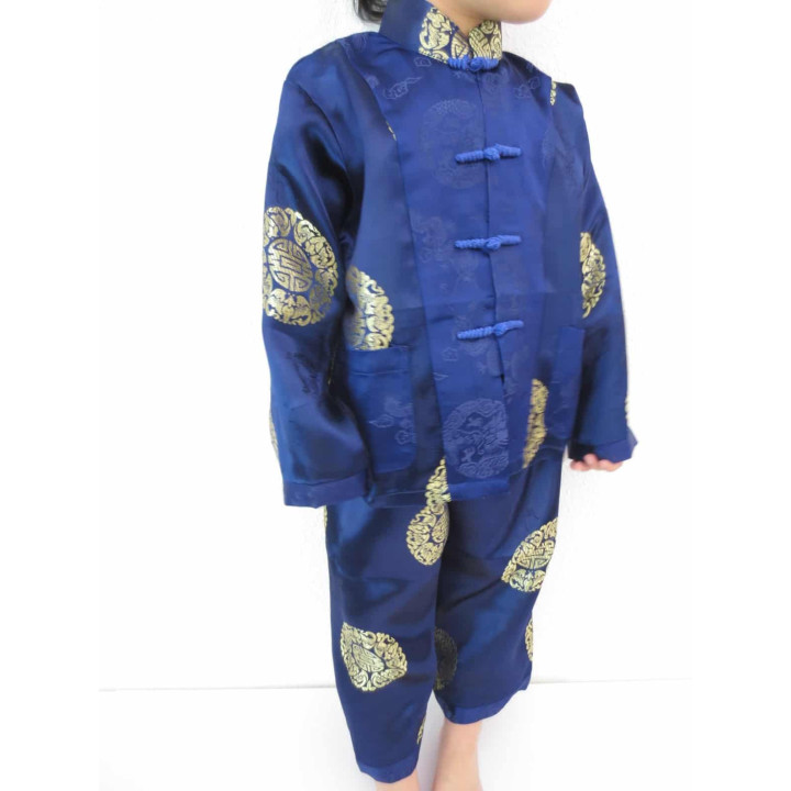 Kid suit dark blue