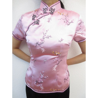 Shanghai blouse blossom pink