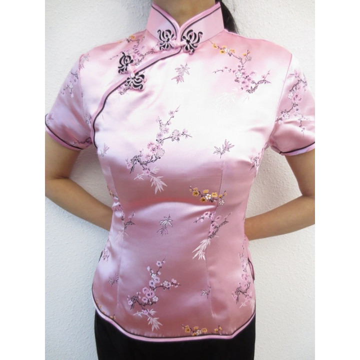 Shanghai blouse blossom pink
