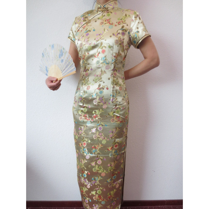 Chinese flower gold size 44