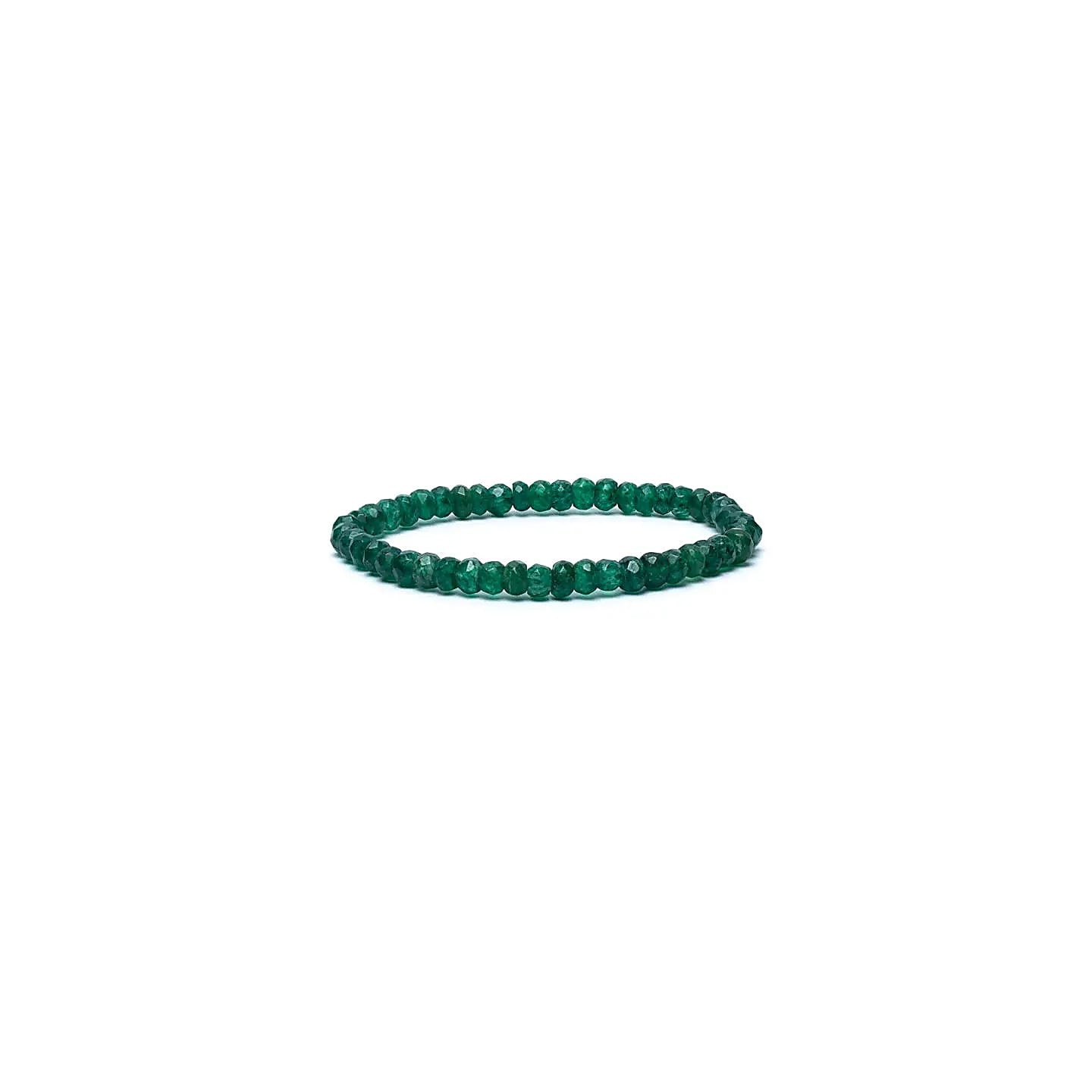 Bracelet aventurine à facette qualité AA élastique | Pieralune
