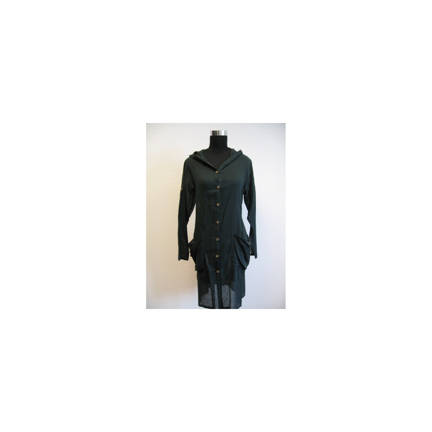 blouse with capuchon