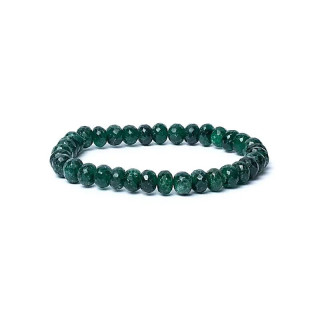Bracelet aventurine à facette qualité AA élastique | Pieralune