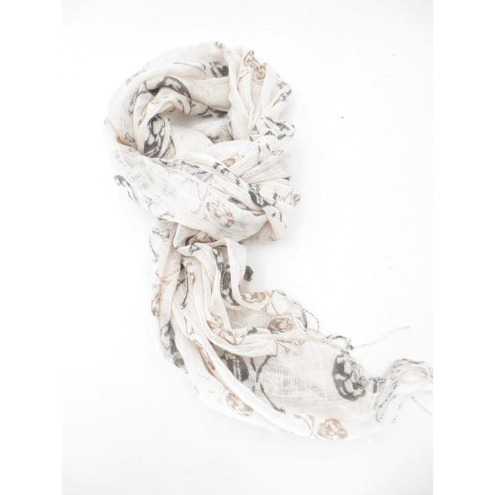 Viscose with skull creme