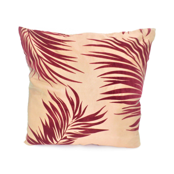 Cushion cover #9 brown/red