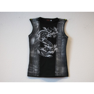 Halter shirt dragon
