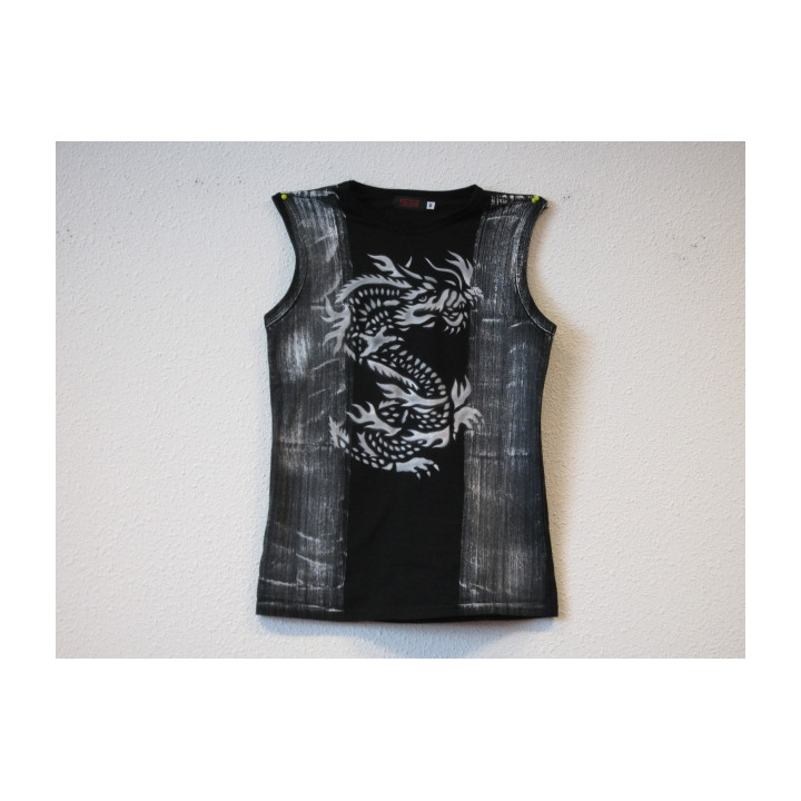 Halter shirt dragon