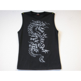 Halter shirt dragon
