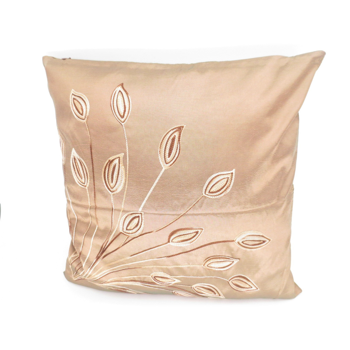 Cushion cover #12 yellow/brown