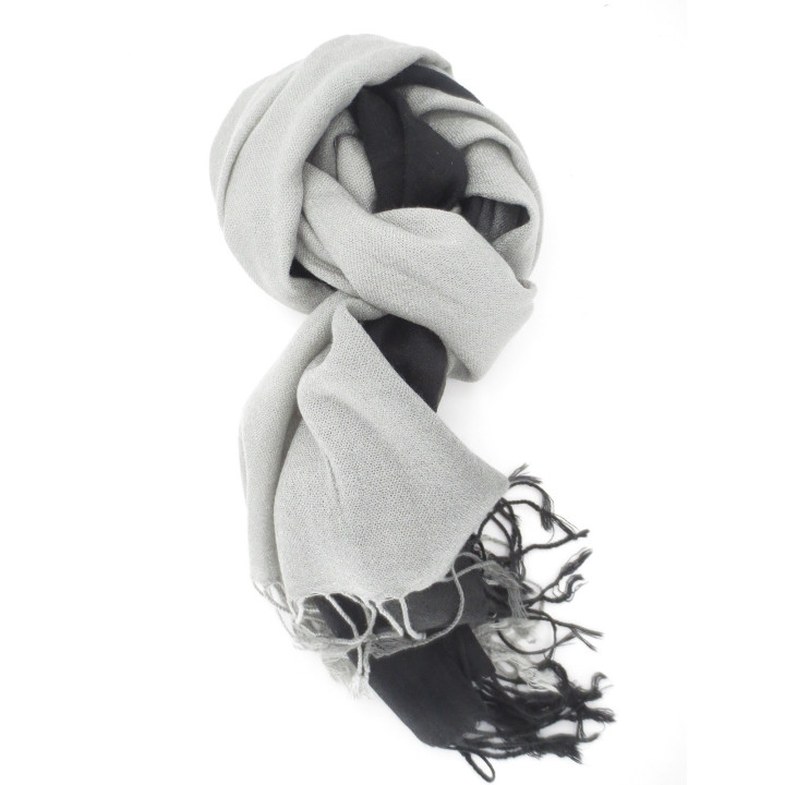 Viscose continuous colours white to black