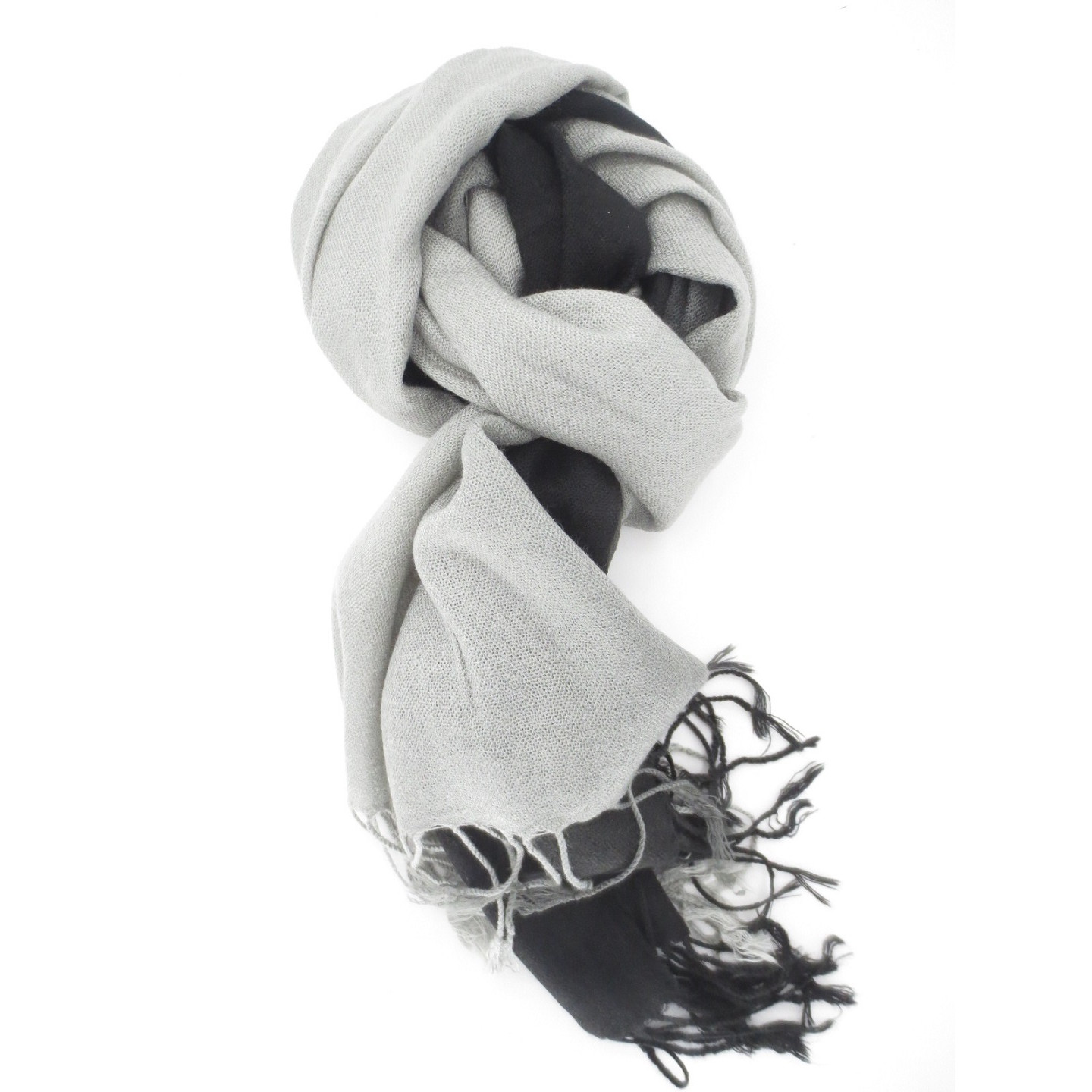 Viscose continuous colours white to black