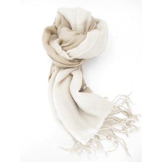 Viscose continuous colours creme to caramel