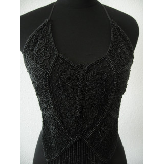 top of beads (black)